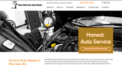 Desktop Screenshot of donewithcareautorepair.com